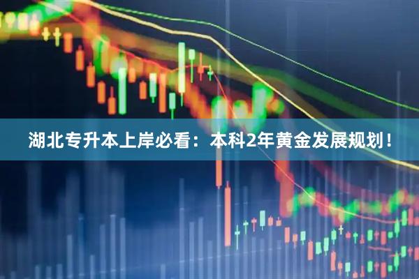 湖北专升本上岸必看：本科2年黄金发展规划！